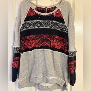 Free People sweater!! Like brand new. Worn once! Great with Uggs and Leggings!
